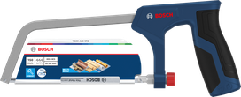 Bosch 150 mm'lik, bimetal 24 TPI bıçaklı demir testeresi.